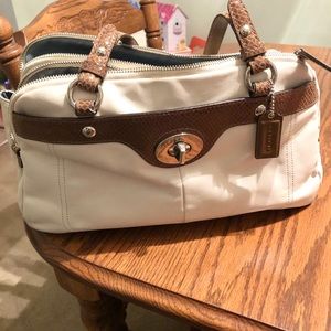 COACH Leather Satchel